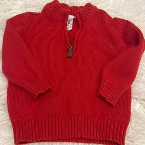 Holiday toddler boys pullover sweater.